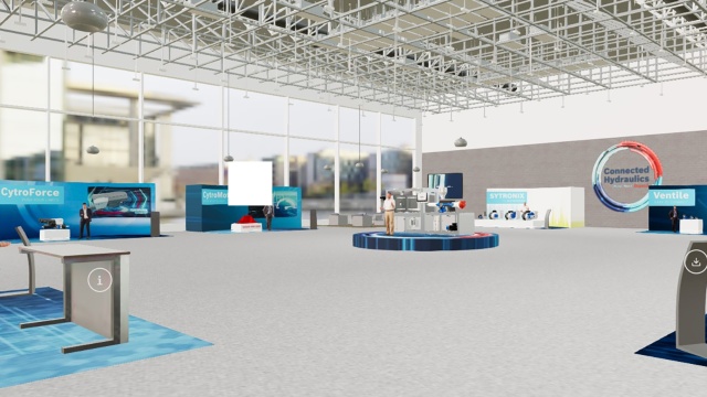 Virtual  Showroom Connected Hydraulics