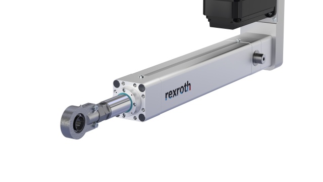 Haute précision et faible maintenance : Bosch Rexroth étoffe sa gamme de vérins électromécaniques en lançant la nouvelle série EMC-HP conçue pour des charges allant jusqu’à 100 kN.