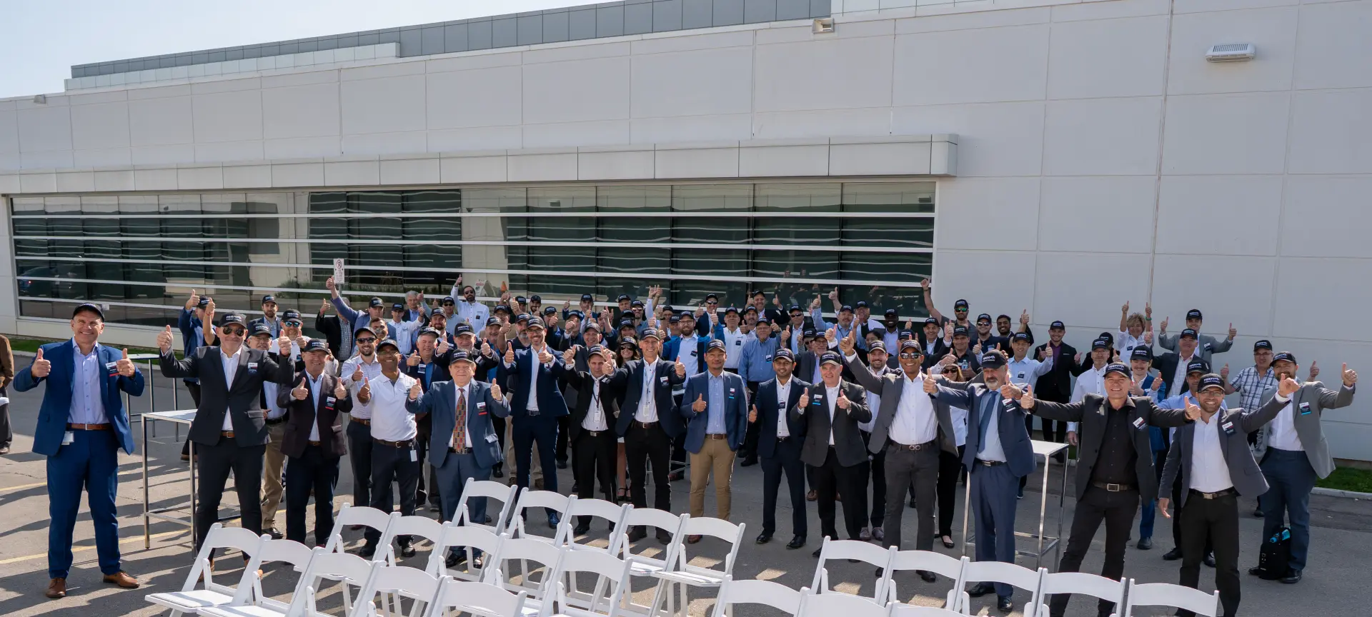 Ribbon Cutting Group Image Begin