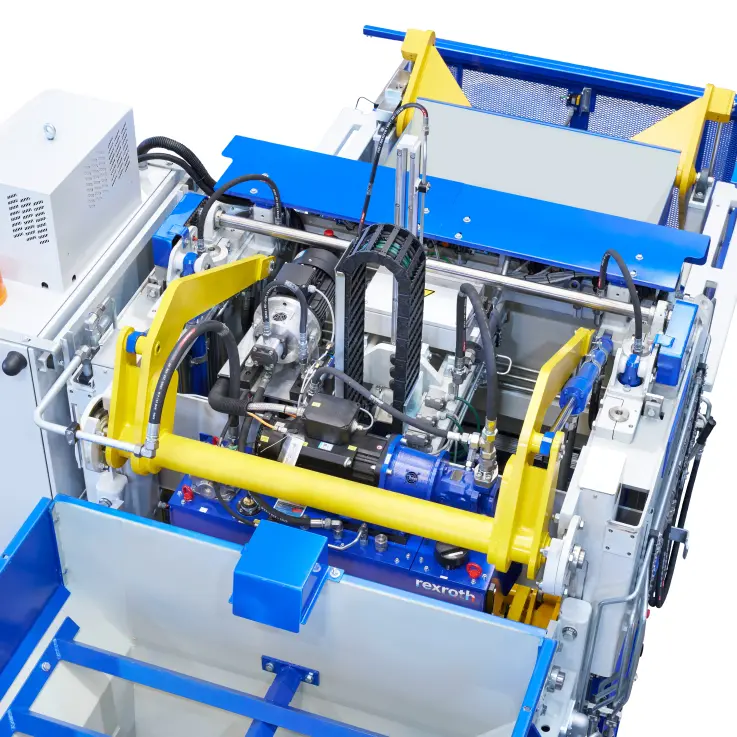 Das neue Hydraulik-Aggregat von  Bosch Rexroth.