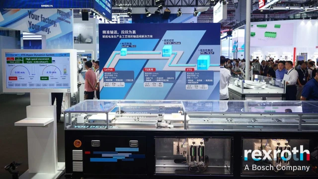 最高速度达5m/s的FTS磁悬浮柔性输送系统