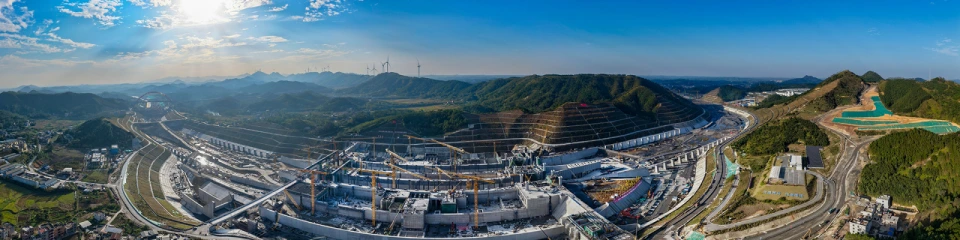 平陆运河马道枢纽（图片来源：平陆运河集团）