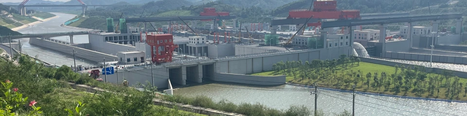 平陆运河马道枢纽（图片来源：平陆运河集团）