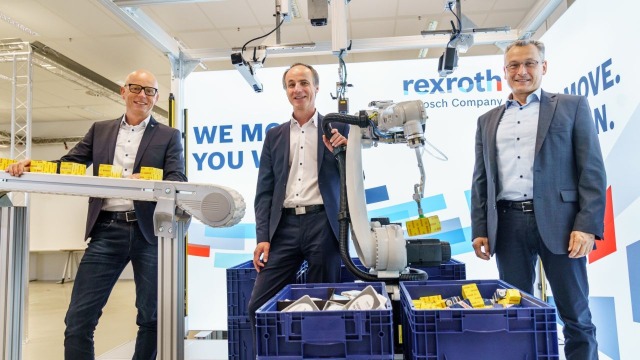 Partnership between Klinkhammer and Bosch Rexroth