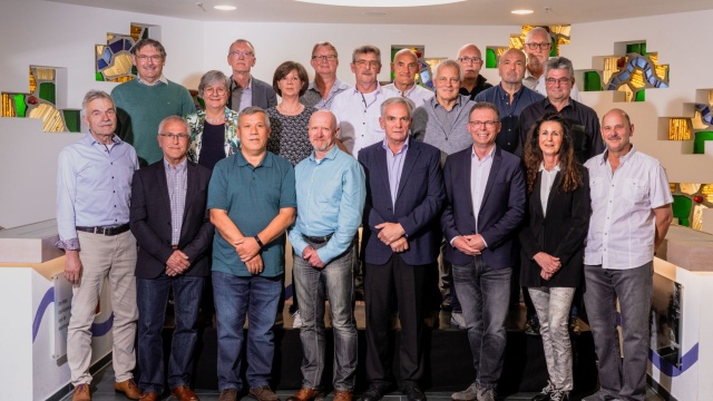 Mitarbeitende, die seit 45 Jahren für das Unternehmen tätig sind