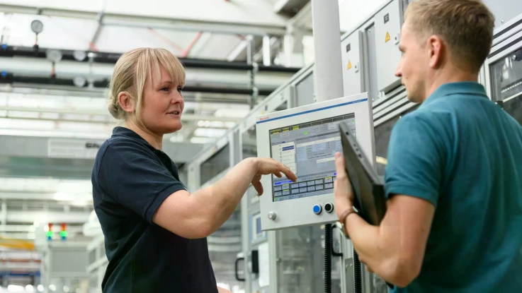 Profis bei der Arbeit