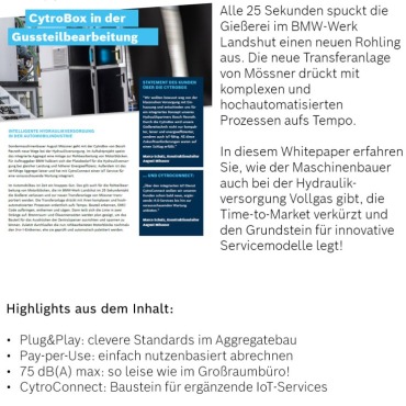 Whitepaper Success Story CytroBox Mössner