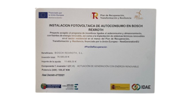 Eficiencia energética subvención