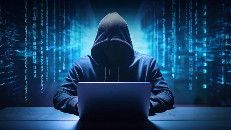 Persona enfrente del ordenador