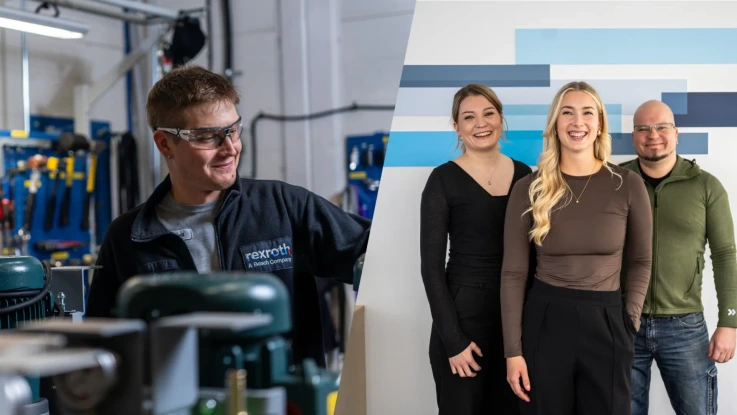 työntekijöitä töissä