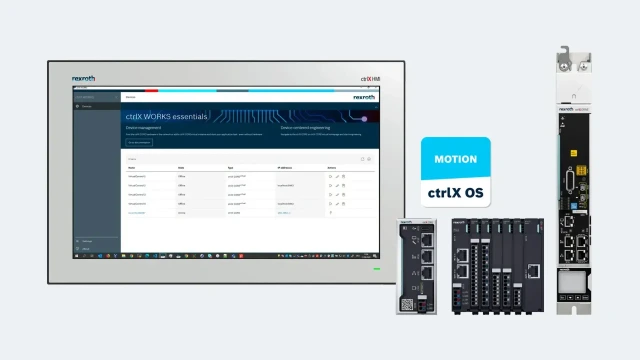 ctrlX AUTOMATION – ctrlX MOTION