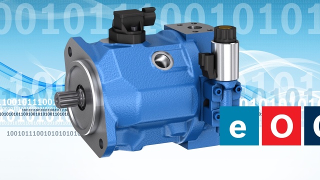 La commande électronique des pompes hydrauliques en circuit ouvert est possible avec le système eOC-P de Bosch Rexroth, qui ouvre de nouvelles possibilités dans le domaine de l’hydraulique de travail.