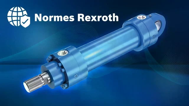CDH1 - Vérin cylindrique à brides  
