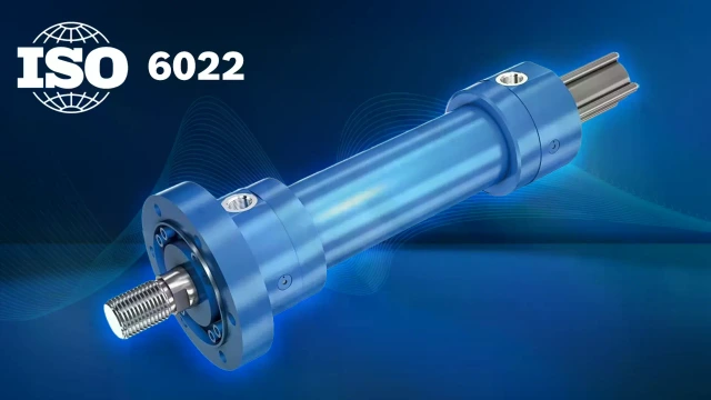 CSH2 - Vérin cylindrique à brides, système de position intégré 
