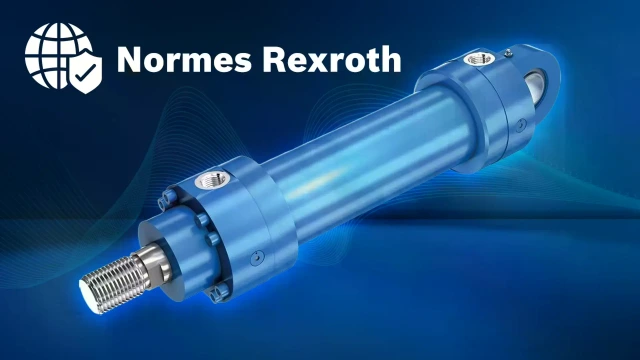 CDH1 - Vérin cylindrique à brides  