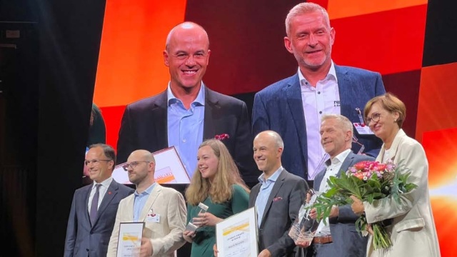 Bosch Rexroth remporte le prix HERMES AWARD 2023 à la Foire d’Hanovre, avec son innovation Smart Flex Effector
