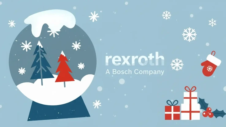 Excellentes fêtes de fin d’année avec Bosch Rexroth France