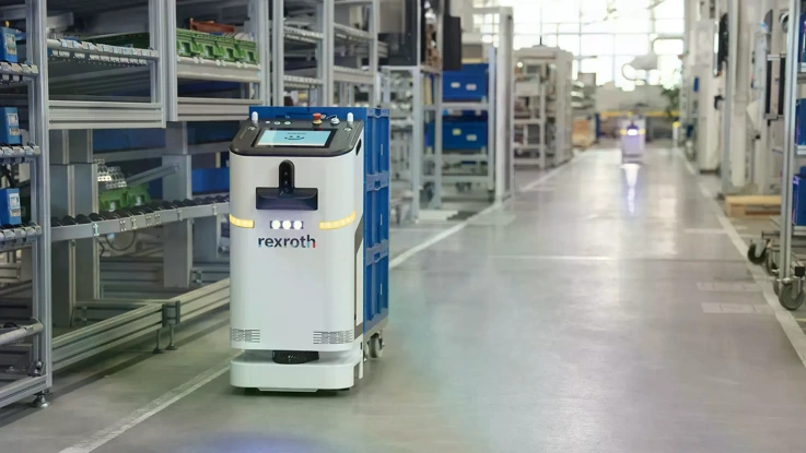 Aperçu de la brochure du robot mobile autonome ACTIVE Shuttle disponible en téléchargement.