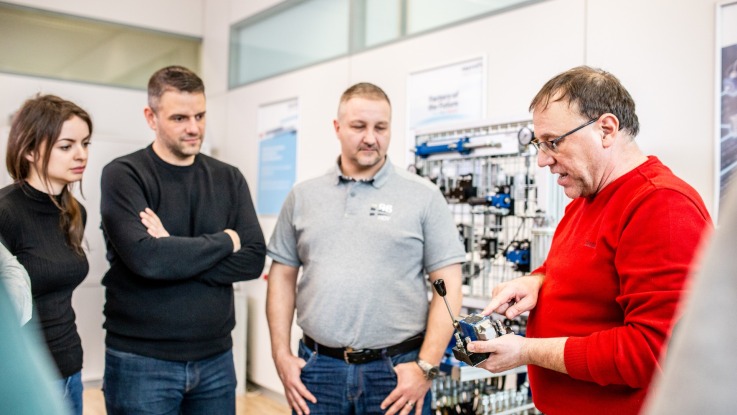 Bosch Rexroth magyar nyelvű irodai képzés