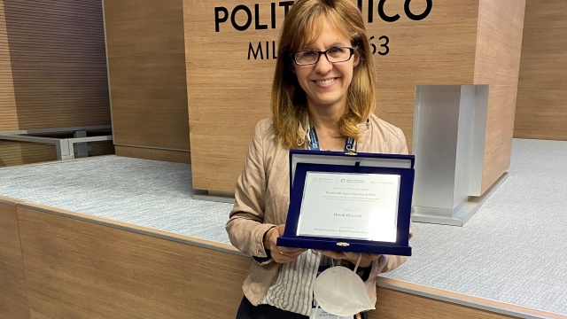 A ritirare il premio Anna Saccon, HR Director Italia & HR Coordinator Europe South