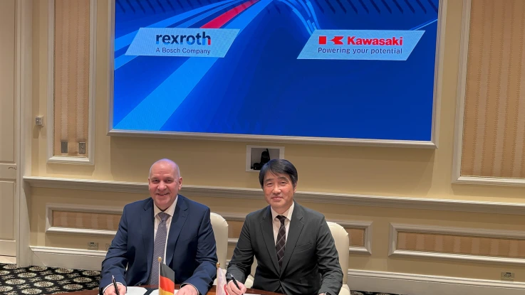 ボッシュ レックスロスと川崎重工は、次世代の建設機械(産業車輛)と水素ソリューションの推進に向けて緊密な協力関係を構築