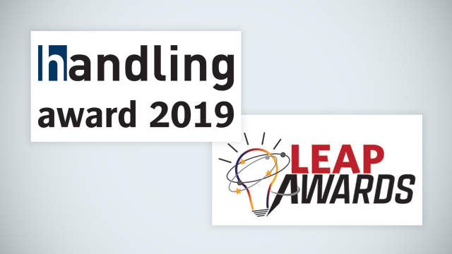 Handling and Leap Awards Logos