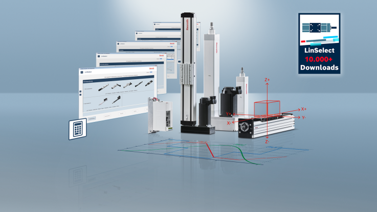 Go to eTool linselect linear motion