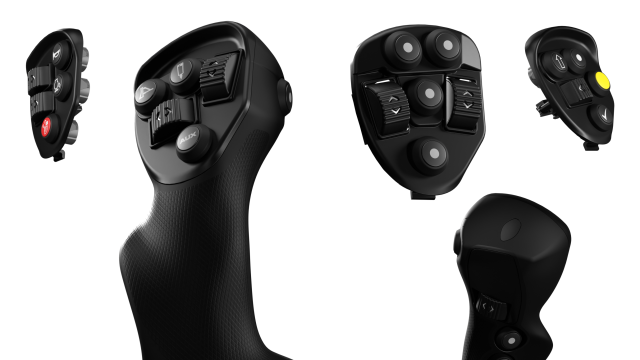 Ergonomische joystick van Bosch Rexroth met talrijke functies