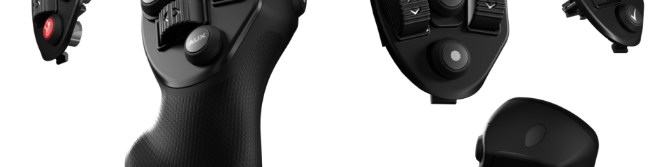 Ergonomische joystick van Bosch Rexroth met talrijke functies