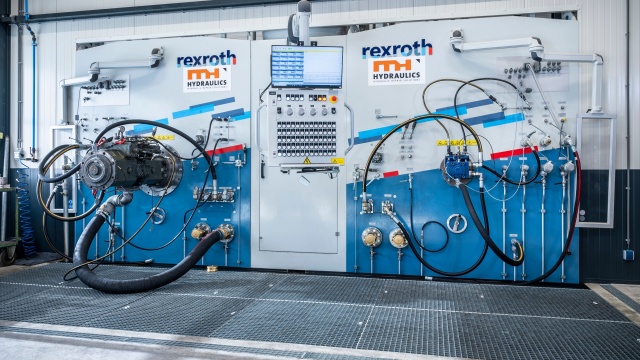 Bosch Rexroth installeert nieuwe testbank bij MH Hydraulics