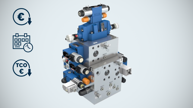 Nummer 1 av topp 10 must haves for resirkulering: Rexroth pressemodul IH04 for presser