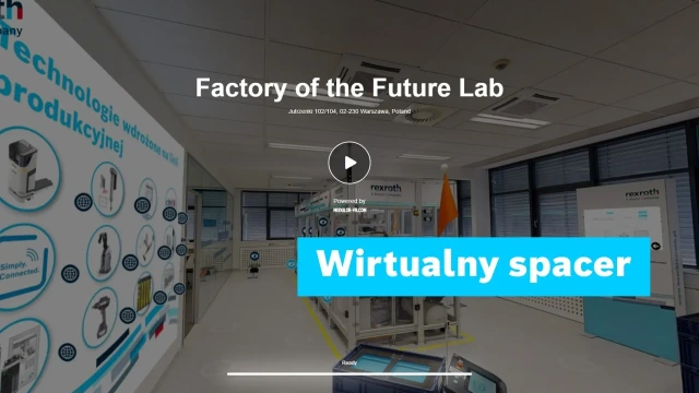 widok Factory of the Future Lab