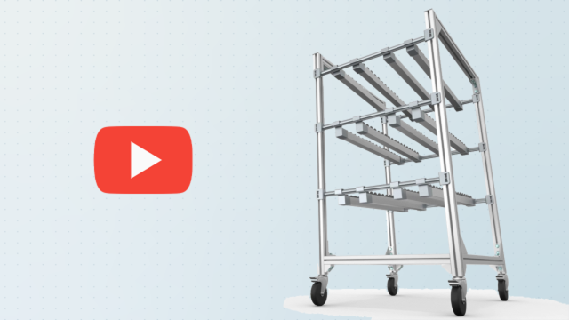 Modular shelving systems