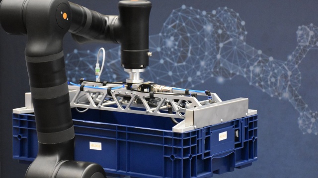 W mobilnej stacji kobotycznej HELDELE można zainstalować każdy z dziesięciu modeli robotów Kassow. (Zdjęcie: HELDELE Automation GmbH)
