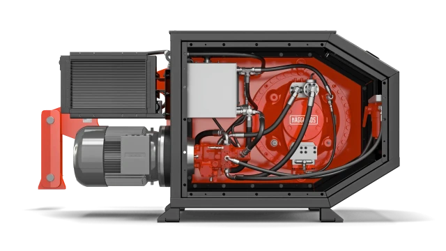 Hägglunds Fusion to więcej niż tylko napęd – to kompletne, zintegrowane rozwiązanie, które wyznacza nowy standard w świecie hydraulicznych systemów napędowych.