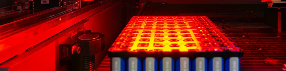 RMA, producent maszyn serii Battery Welder do spawania laserowego modułów baterii, zwiększa wydajność swoich maszyn dzięki wysoce kompaktowemu systemowi wieloosiowemu firmy Bosch Rexroth.