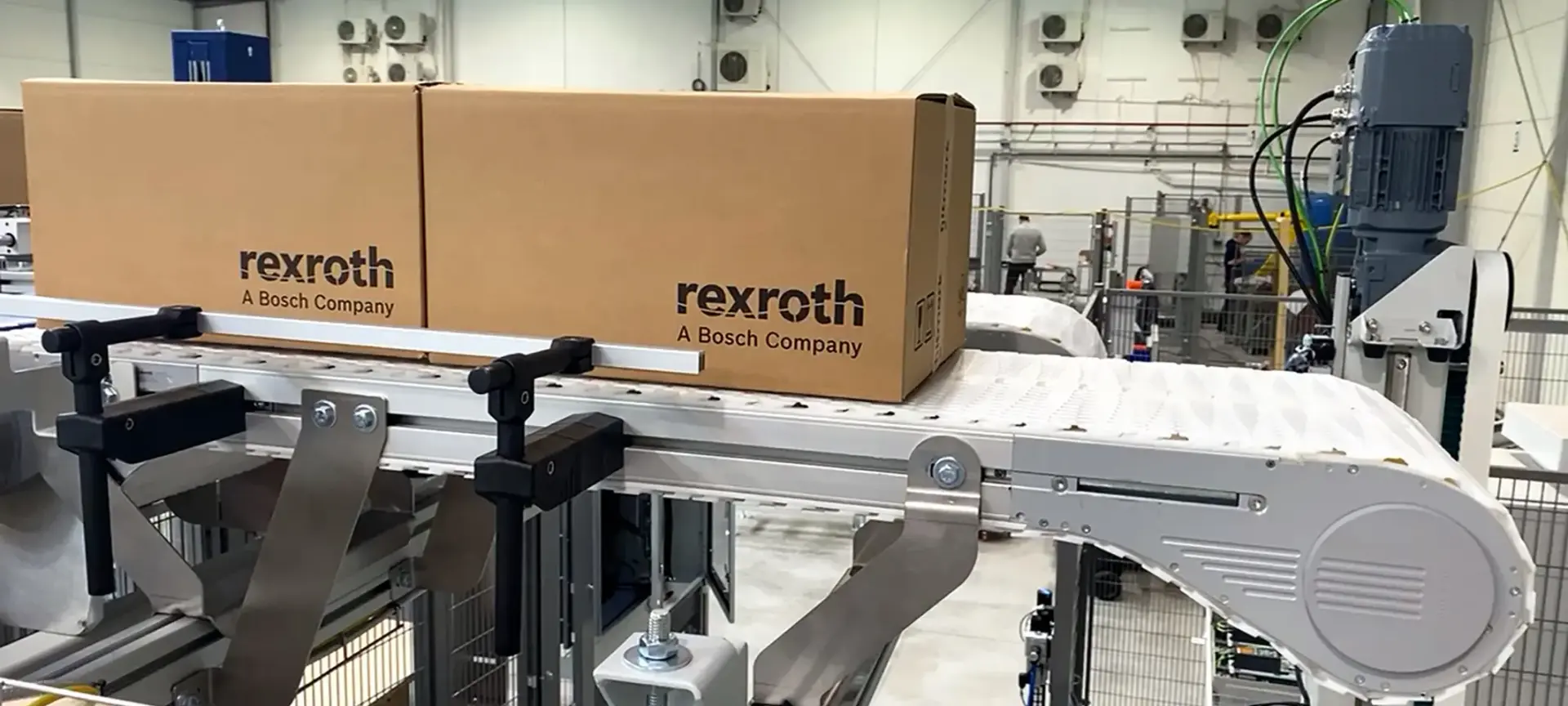 Wspólne rozwiązanie Bosch Rexroth i Hitmark Robotics, to odpowiedź na potrzeby automatyzacji i zwiększenia wydajności paletyzacji w przemyśle spożywczym.