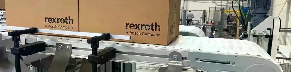 Wspólne rozwiązanie Bosch Rexroth i Hitmark Robotics, to odpowiedź na potrzeby automatyzacji i zwiększenia wydajności paletyzacji w przemyśle spożywczym.