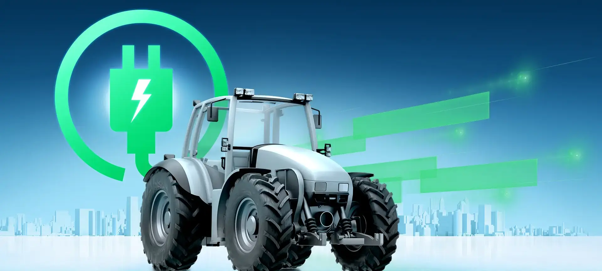 Firmy KRONE i LEMKEN wykorzystują modułową platformę eLION firmy Bosch Rexroth w napędzie elektrycznym swojego uniwersalnego autonomicznego ciągnika (ang. Autonomous Process Unit).