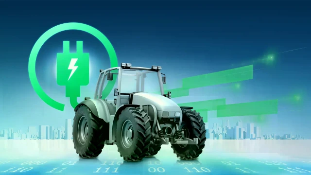 Firmy KRONE i LEMKEN wykorzystują modułową platformę eLION firmy Bosch Rexroth w napędzie elektrycznym swojego uniwersalnego autonomicznego ciągnika (ang. Autonomous Process Unit).
