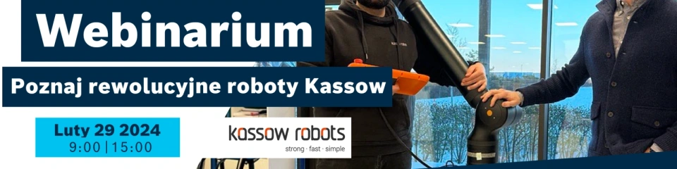 Two men with Kassow Robots