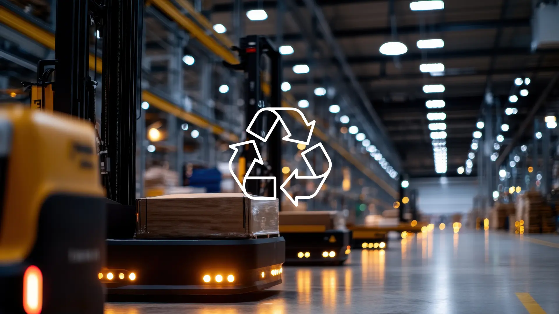 Insidan av en fabrik