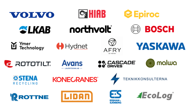 logos of companies attending Bosch Rexroth Forum
