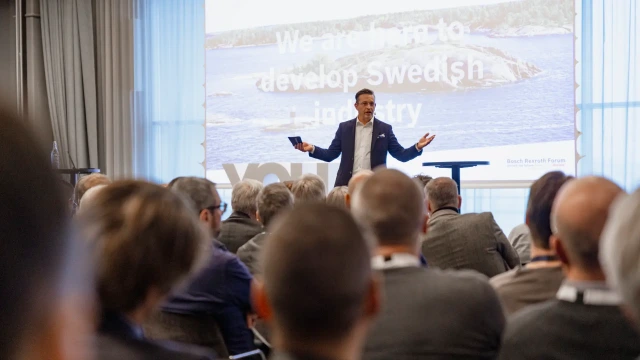 Anders Garnell på Bosch Rexroth Forum
