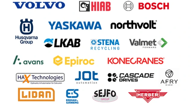 logos of companies attending Bosch Rexroth Forum