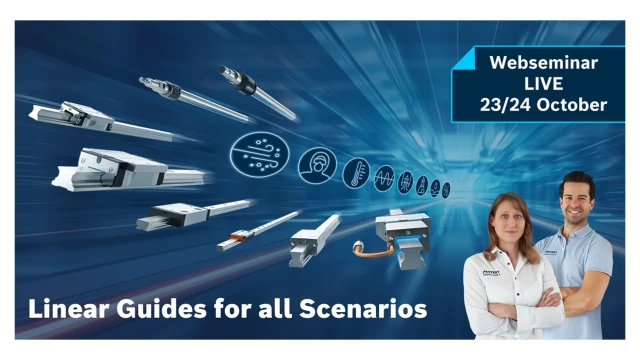 Två experter framför linjärteknik