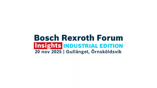  Rexroth Forum Insights - Industrial Edition Övik logo