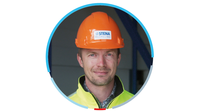 Marcus Martinsson, Product Area Manager Batteries, Stena Recycling Group