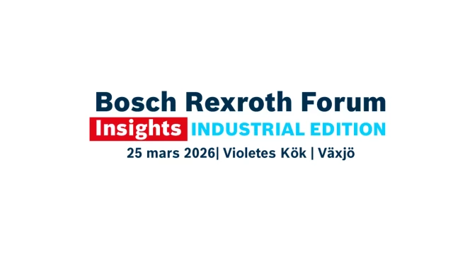  Rexroth Forum Insights - Industrial Edition Övik logo