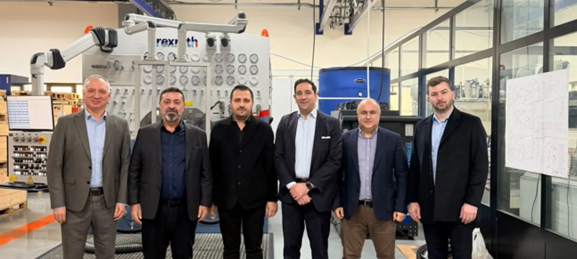 Bosch Rexroth standartlarında SSTB 300 test ünitesi ile hidrolik sistem test merkezi